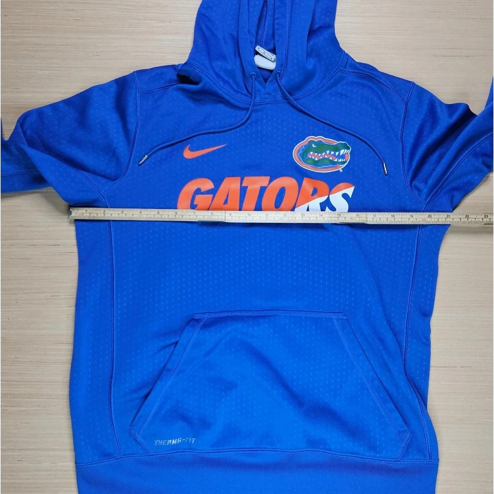 Florida Gators Nike Hoodie Mens M Blue Therma-Fit Pullover 31170X-FG1 NCAA